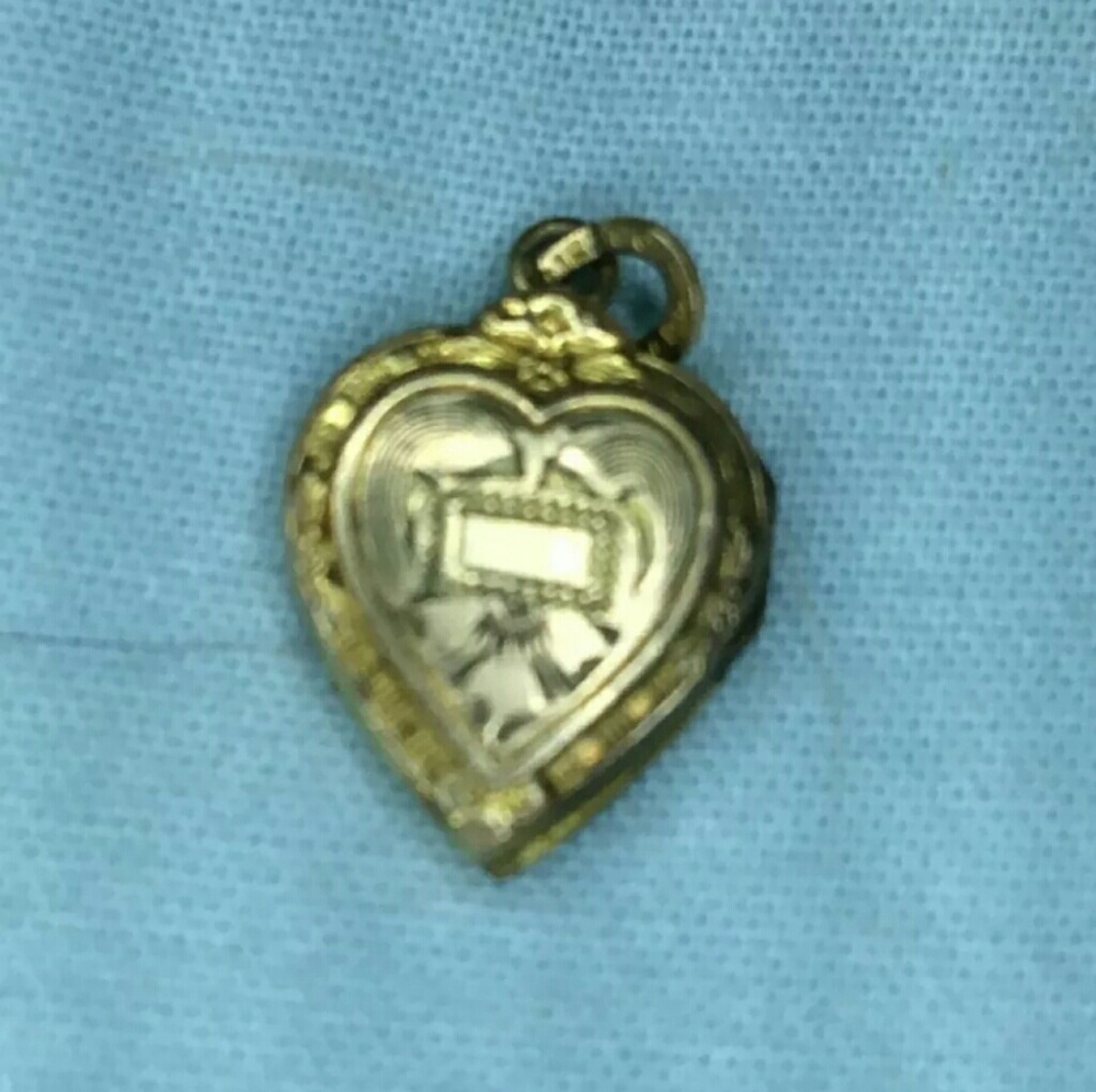 Hayward Heart Gold Filled Mini Charm Locket. Chase